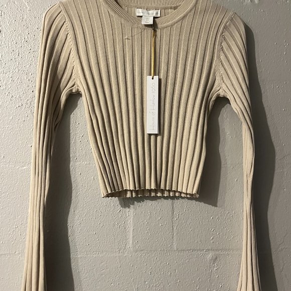 House Of Harlow - Ribbed Longsleeve Top - Picture 2 of 9